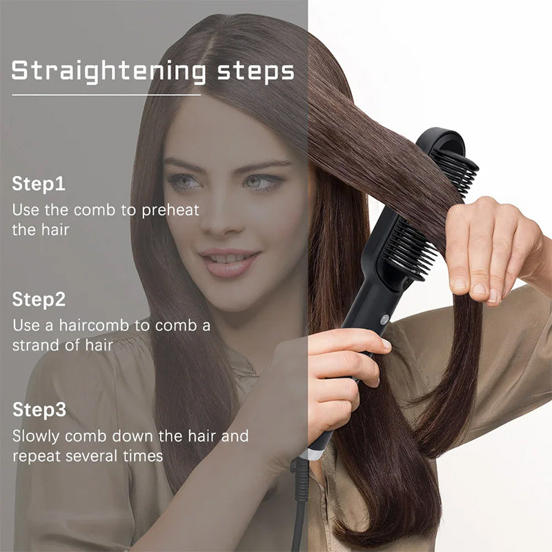 Arabic Mall™-Electric Hair Straightner Comb