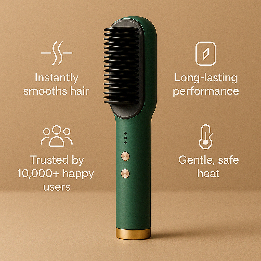 Arabic Mall™-Professional Hair Straightening Comb