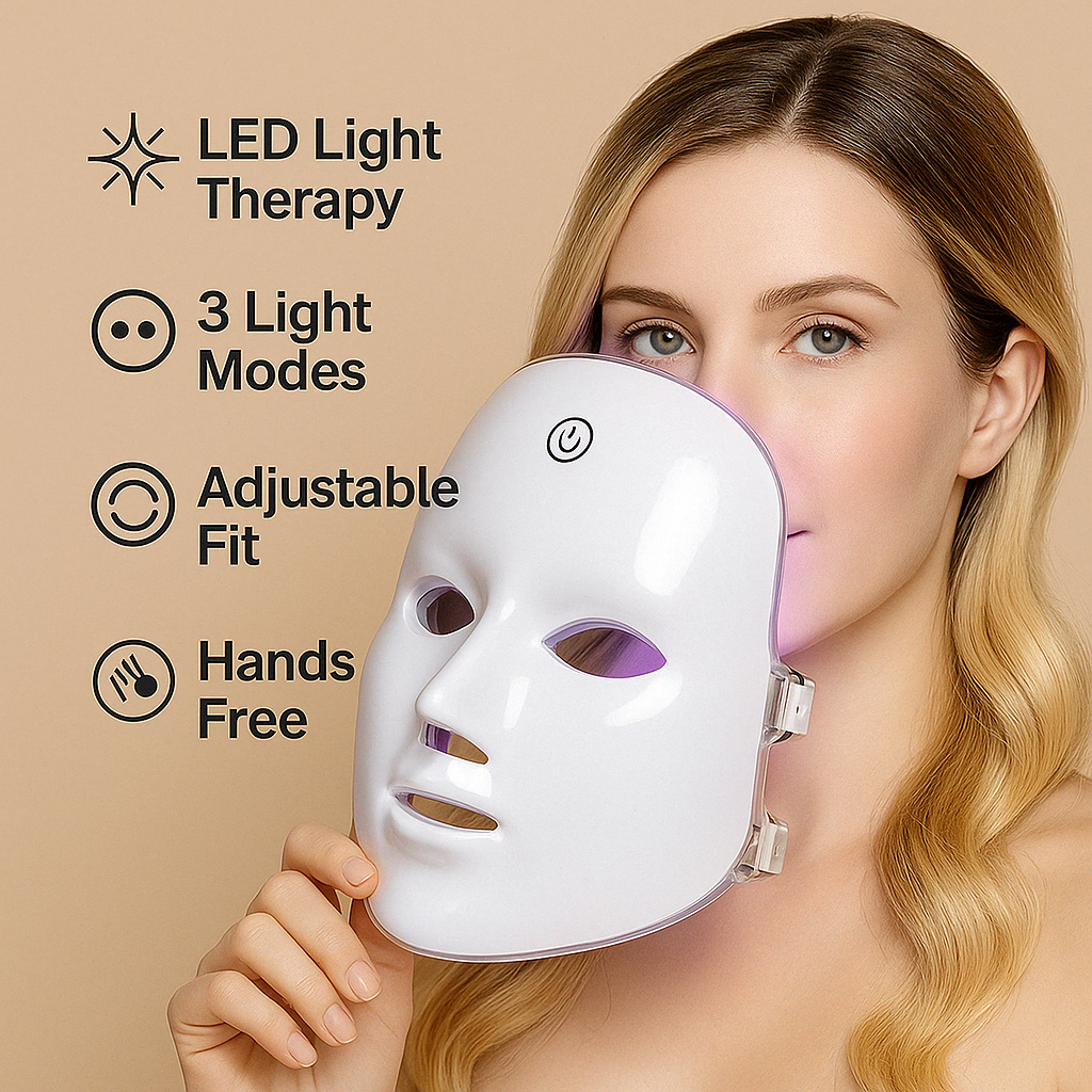 Arabic Mall™-LED FACE GLOWING MASK