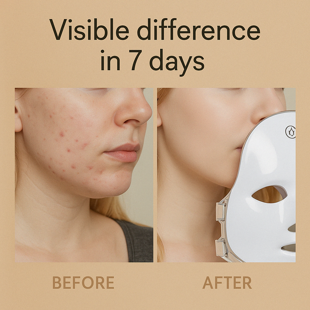 Arabic Mall™-LED FACE GLOWING MASK