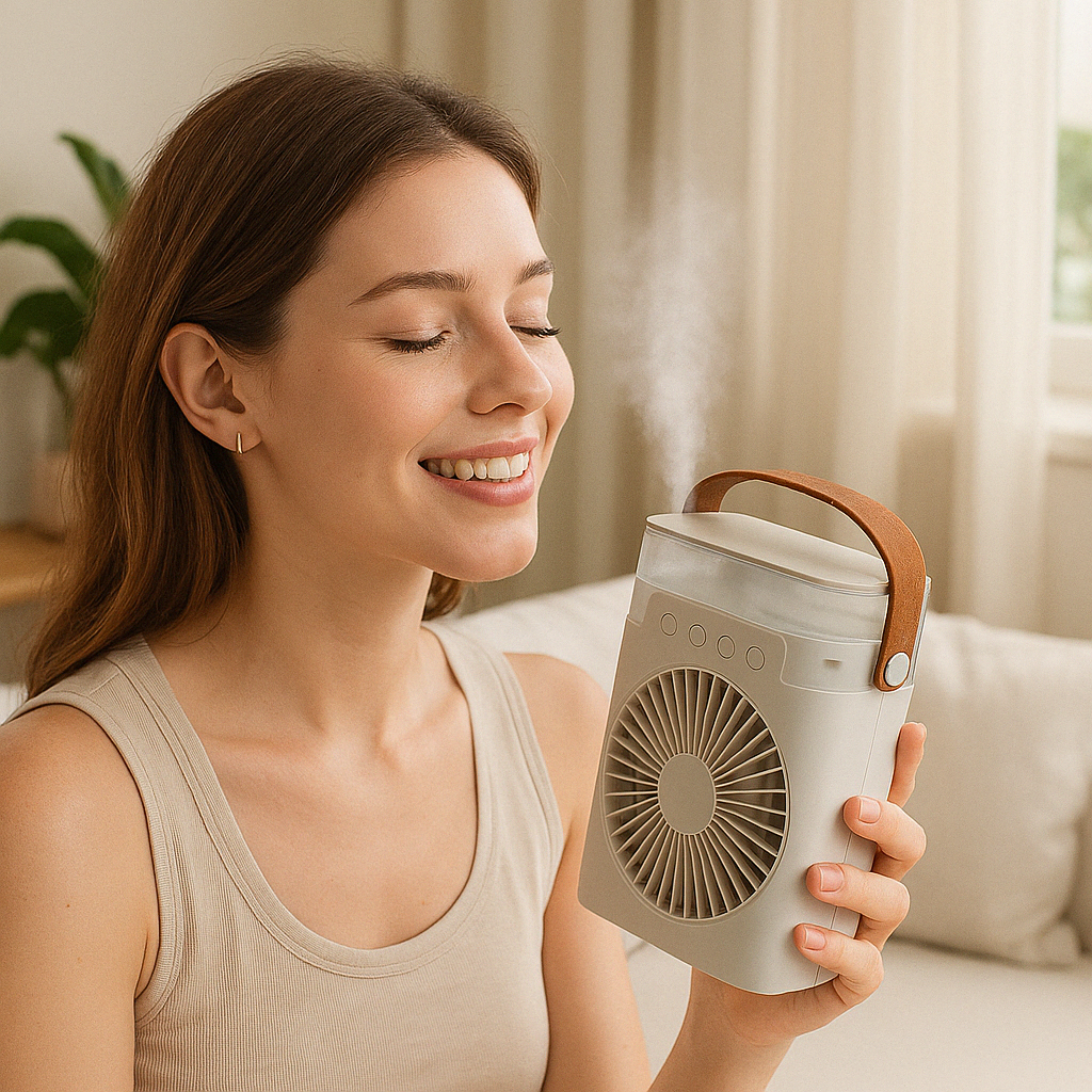 Arabic Mall™-Ice Air Cooling Fan