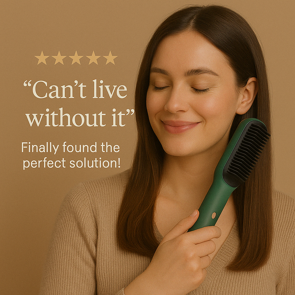 Arabic Mall™-Professional Hair Straightening Comb