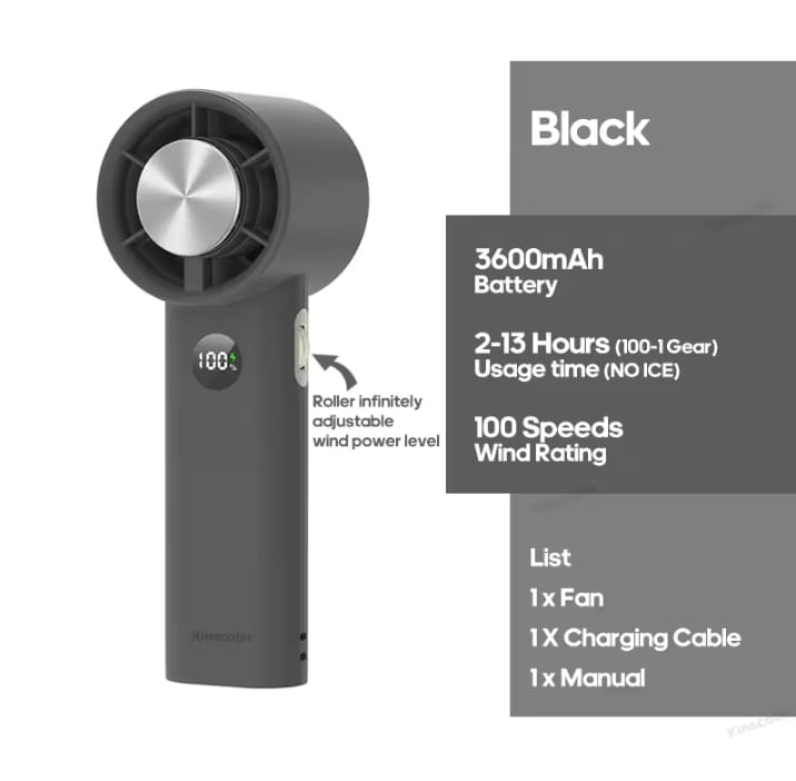 ARABIC MALL™HURRICANE HANDHELD FAN