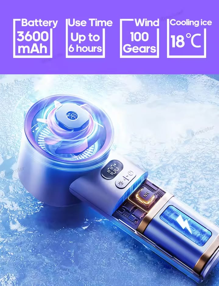 ARABIC MALL™HURRICANE HANDHELD FAN