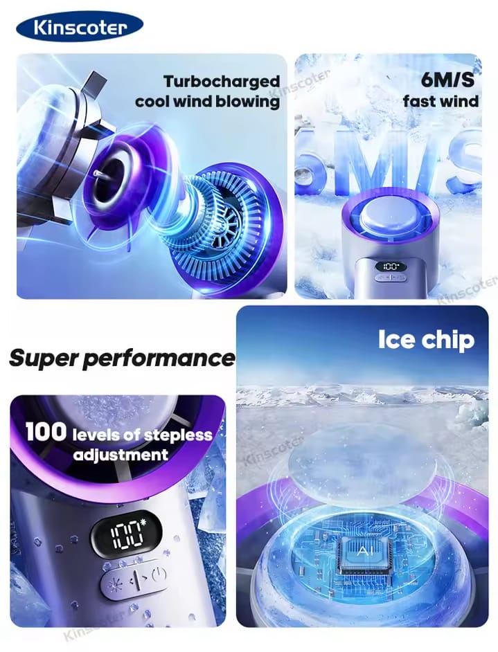 ARABIC MALL™HURRICANE HANDHELD FAN