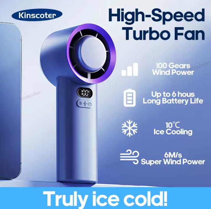 ARABIC MALL™HURRICANE HANDHELD FAN