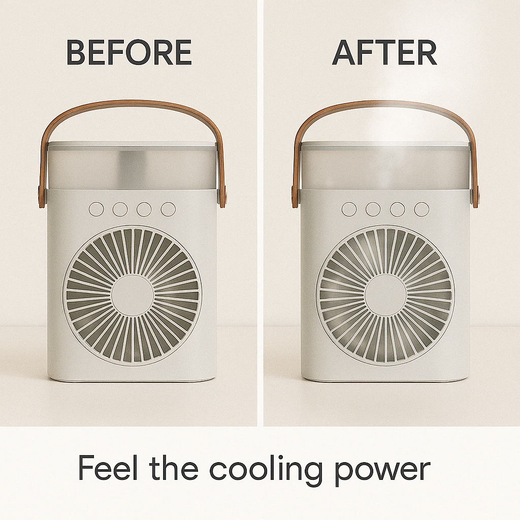 Arabic Mall™-Ice Air Cooling Fan