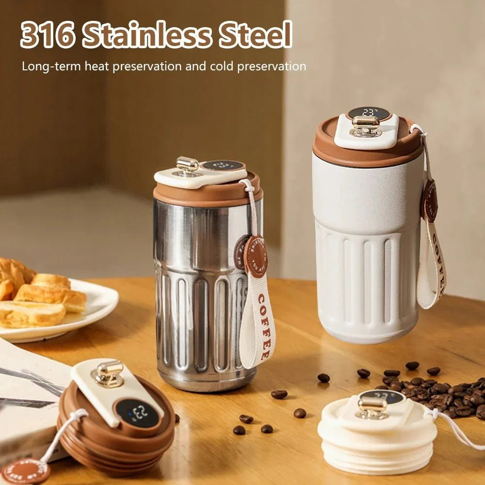 Arabic Mall™Thermal Bottle Portable Coffee Mug